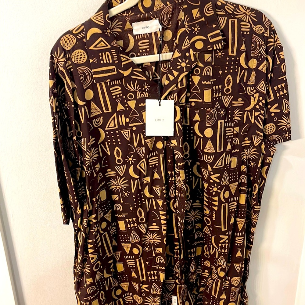 Onia Vacation Button Up Shirt